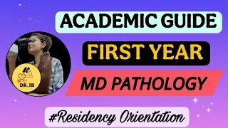 How to study in First Year 📖 MD Pathology | Residency Orientation #pathology #mdpathology
