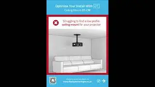 DT - Application Note - Ceiling Mount - Install &ndash; Low Profile