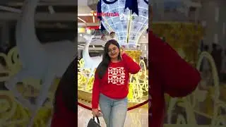 Christmas Eve🎄 #christmas #kolkata #youtubeshorts #viral #trending #shorts #fyp #foryou #red #look