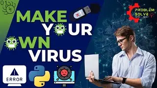 Make your own computer virus using python | How to make a computer virus  | Bangla Tutorial