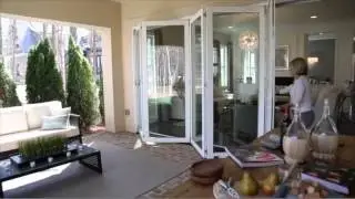 Wall of Glass Doors in the Monterey floorplan from Classica Homes