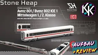 stone-heap - BR 401 - ICE 1 Mittelwagen - MODELLBAU MIT KLEMMBAUSTEINEN - Aufbau + Review (TEIL3)