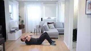 MAGE OG CORE | Crunches | TRENINGSKOKKEN - HJEMMETRENING UTEN UTSTYR