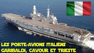 Porte-avions italien Cavour, Garibaldi et Trieste
