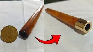 PIPA ROKOK || MEMBUAT RING PIPA DARI KOIN Rp.500