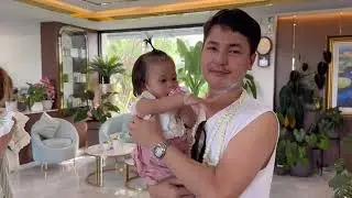 พี่พลอยน้องเพชรมาโรงแรมเดอะบอสกรีนครับ #ลูกของแอนบอย
