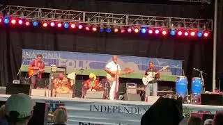 Bodoma performing with Aurelio Martinez in National Festival Salisbury Meryland