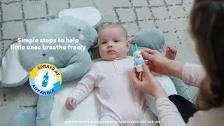How to use FLO baby and kid's saline sprays and drops