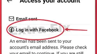 Instagram Fix Log in with Facebook not working problem Solve