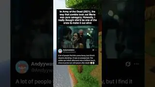 In Army of the Dead (2021), the way that zombie took out Maria was ruthless. Honestly, I really