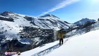 Alpes France 🇫🇷 winter season on 2026 ski ⛷️ center #ski #alpes #france 