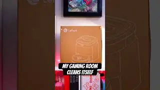 My Gaming Room Cleans Itself | Lefant M3 Max Robot Vacuum #tech #smarttech #robotvacuum