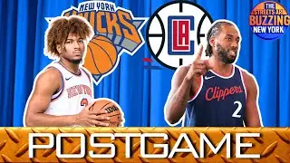 KNICKS BEAT CLIPPERS Bounce back gritty win, Deuce & Kolek spark, KAT bounce back, Trae Young Trade