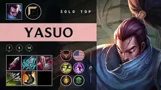Yasuo Top vs Dr. Mundo - NA Grandmaster Patch 25.24