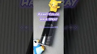 [PO.ID] - Kenny Color Hair Spray Hitam