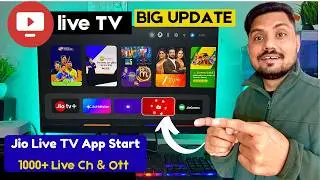 Jio STB New Update 2026 🚀 | Jio Live TV App Start | 1000 Channels + 12 OTT Apps Full Details