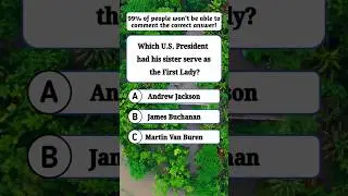 Which U.S. President had his sister serve as the First Lady?