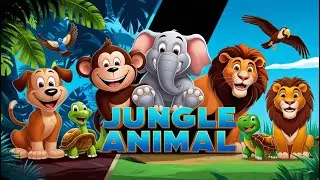 Animal Adventure Song for Kids | Animal-themed nursery rhymes |Educational Animal songs