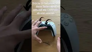 Soft-Reset beim PS5 Controller &ndash; das sollte jeder wissen!!! #controller #gaming #playstation
