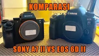 Review Kamera Canon 6D Mark II vs Sony A7II