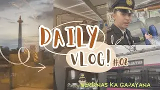 Daily Vlog #08 || Berdinas KA GAJAYANA Relasi GMR-ML