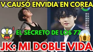 V ACLARA POR QUÉ HIZO ESTO EN 77 PAÍSES Y TODOS HABLAN DE..😭JK Y EL SECRETO DE SU 