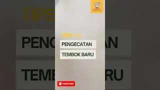 Tips pengecatan tembok baru