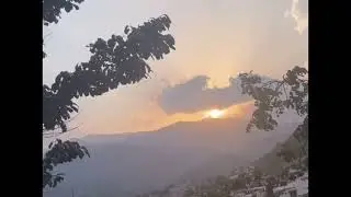 A beautiful chasing sunset 30minutes vedio for WhatsApp status