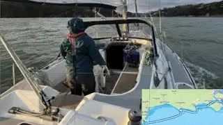 Sailing Portsmouth to Dartmouth. Will we make it in time?