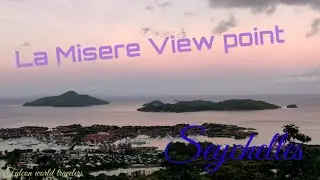 Mahe Seychelles La Misere view point