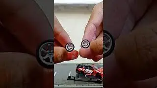 simple custom swap wheels #diecastcustoms #diecast
