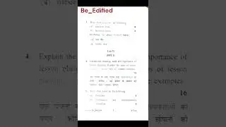 SPU Mandi | B.ed sem 3| Teaching of Social Sciences| PYQ 2024| HPU  #Shorts #b.ed #hpuexam #viral