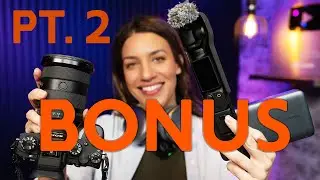 Pt. 2 What's in My Bag BONUS CONTENT + The Memory Card Flinging Olympics