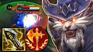 Wild Rift Rengar Max Critical Build is OP 2 Hits Only!