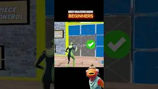 🚸BEST PRACTICE MAPS FOR BEGINNERS✨✅ #fortnitepractice #fortnitemap #fortnitebeginner
