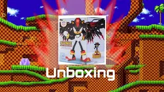 Unboxing Shadow the Hedgehog collectors edition doom wings figure