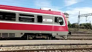Train stadion Vas&uacute;t &aacute;lom&aacute;s Szabadka Subotica Serbia  Railway