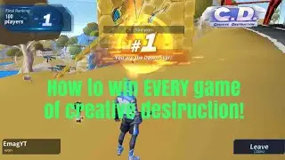 How To Win EVERY Game Of CREATIVE DESTRUCTION!