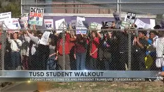 TUSD students walkout on national day of protest