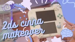 🐻&zwj;❄️🐇💙diy cinnamoroll themed 2ds makeover!