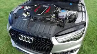 2017 Audi RS7 in Prism Silver