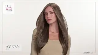 Avery | Lace Front & Monofilament Synthetic Wig by Jon Renau (Item#: JR5910/JR5910R)