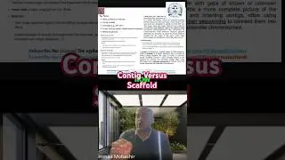 Contig vs Scaffold: Understanding DNA Sequencing #shorts #viral #reels #india #job #career