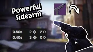 This Perk Makes This Sidearm Broken (The only sidearm that gets it)