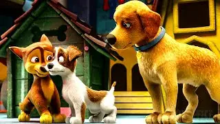 El nuevo alcalde secuestra perros 😨 | Paw Patrol: La película | Clip en Español