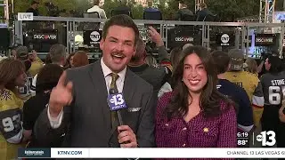 Fans Are Getting Lively for VGK Opening Knight