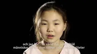 Barn läser Emil Jensens dikt 