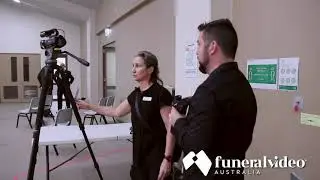 Behind the scenes with Funeral Video Australia - Discreet live streaming set up - Sydney, NSW