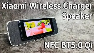 ДИЧЬ ИЛИ ОГОНЬ С NFC C Qi на 30W 🔥? УМНАЯ БЛЮТУС КОЛОНКА Xiaomi Wireless Charger Bluetooth Speaker