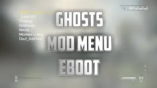 Ghosts (PS3) (1.10) Mod Menu EBOOT SC58's Menu